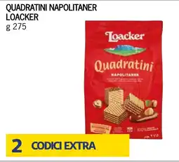 Bennet LOACKER Quadratini napolitaner offerta