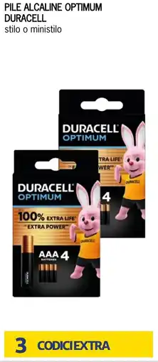 Bennet DURACELL pile alcaline optimum offerta