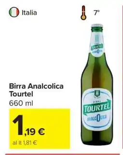 Carrefour Birra Analcolica Tourtel offerta