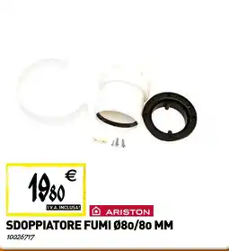 Tecnomat ARISTON Sdoppiatore fumi 080/80 mm offerta