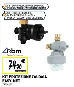 Tecnomat rbm Kit protezione caldaia easy-net offerta