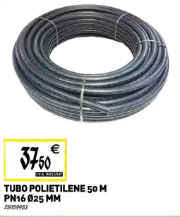 Tecnomat Tubo polietilene 50 M PN16 25 MM offerta