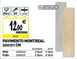 Tecnomat Pavimento montreal 20x121 CM offerta