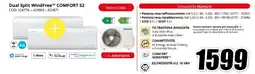 MediaWorld SAMSUNG Dual Split Wind Free COMFORT S2 offerta