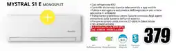 MediaWorld OLIMPIA SPLENDID MYSTRAL S1 E MONOSPLIT offerta