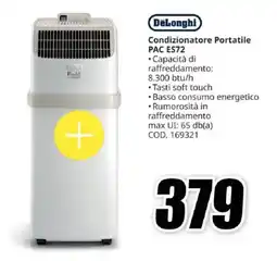 MediaWorld DeLonghi Condizionatore Portatile PAC ES72 offerta