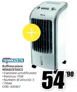 MediaWorld TERMOZETA Raffrescatore WINDZETAICE offerta