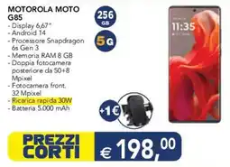 Esselunga MOTOROLA MOTO G85 offerta