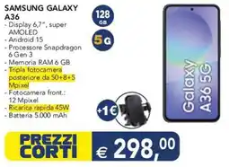 Esselunga SAMSUNG GALAXY A36 offerta
