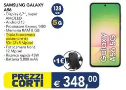 Esselunga SAMSUNG GALAXY A56 offerta