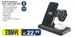 Esselunga BASE DI RICARICA 3 IN 1 CELLULAR LINE offerta