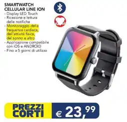 Esselunga Smartwatch cellular line ion offerta