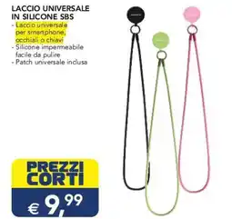 Esselunga Laccio universale in silicone sbs offerta