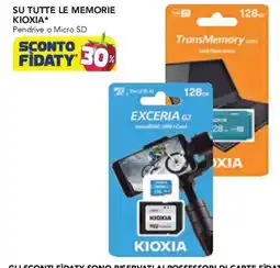 Esselunga Su tutte le memorie kioxia offerta