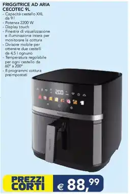 Esselunga Friggitrice ad aria CECOTEC offerta