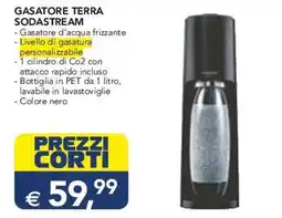 Esselunga Gasatore terra SODASTREAM offerta