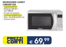 Esselunga MICROONDE CANDY CMG2071DS offerta