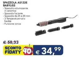 Esselunga SPAZZOLA AS122E BABYLISS offerta