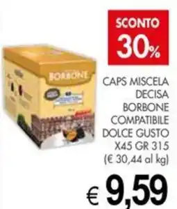 PrestoFresco Dolce gusto caps miscela decisa borbone compatibile offerta