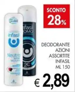 PrestoFresco Infasil deodorante azioni assortite offerta