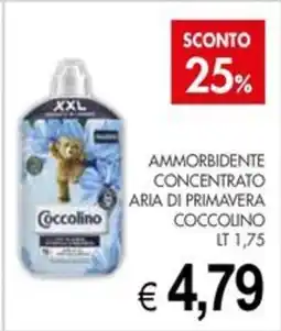 PrestoFresco Coccolino ammorbidente concentrato aria di primavera offerta
