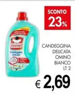 PrestoFresco Omino bianco candeggina delicata offerta