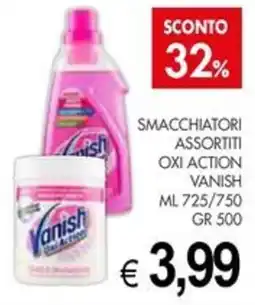 PrestoFresco Vanish smacchiatori assortiti oxi action gr 500 offerta
