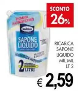 PrestoFresco Mil mil ricarica sapone liquido offerta