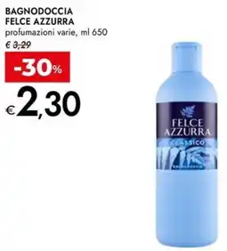 Bennet Felce Azzurra bagnodoccia profumazioni varie, offerta