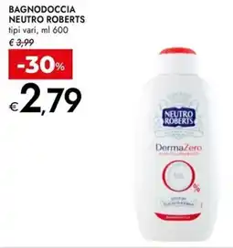 Bennet Neutro Roberts bagnodoccia tipi vari, offerta