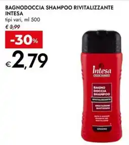 Bennet İntesa bagnodoccia shampoo rivitalizzante tipi vari, offerta