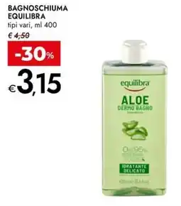 Bennet Equilibra bagnoschiuma tipi vari, offerta