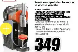 MediaWorld Ninja slushi offerta