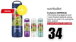 MediaWorld nutribullet Frullatore NBP003LBL offerta