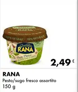 Iper Tosano RANA Pesto/sugo fresco assortito offerta
