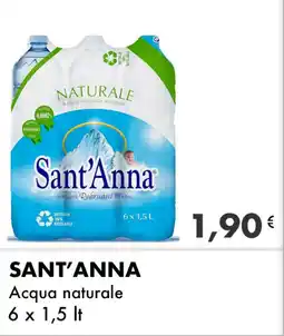 Iper Tosano SANT'ANNA Acqua naturale offerta