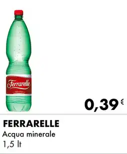 Iper Tosano FERRARELLE Acqua minerale offerta