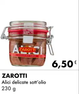 Iper Tosano ZAROTTI Alici delicate sott'olio offerta
