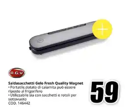 MediaWorld R.G.V. Saldasacchetti Gelo Fresh Quality Magnet offerta