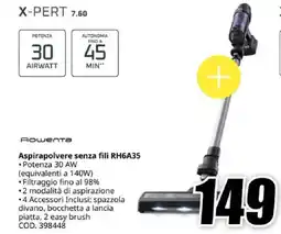 MediaWorld Rowenta Aspirapolvere senza fili RH6A35 offerta