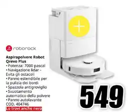 MediaWorld Aspirapolvere Robot Qrevo Plus offerta