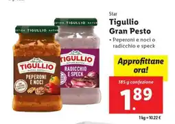 Lidl Tigullio Gran Pesto offerta