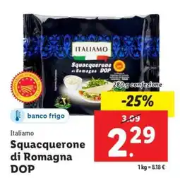 Lidl Squacquerone di Romagna DOP offerta