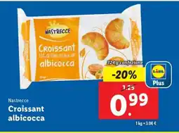 Lidl Nastrecc Croissant albicocca offerta