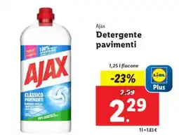 Lidl AJAX offerta