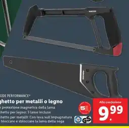 Lidl Seghetto per metalli o legno offerta