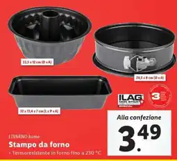 Lidl LIVARNO home Stampo da forno offerta