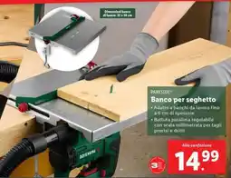 Lidl PARKSIDE Banco per seghetto offerta