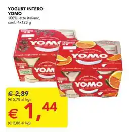 Esselunga Yogurt Intero Yomo offerta