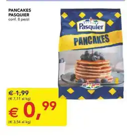 Esselunga PANCAKES PASQUIER offerta
